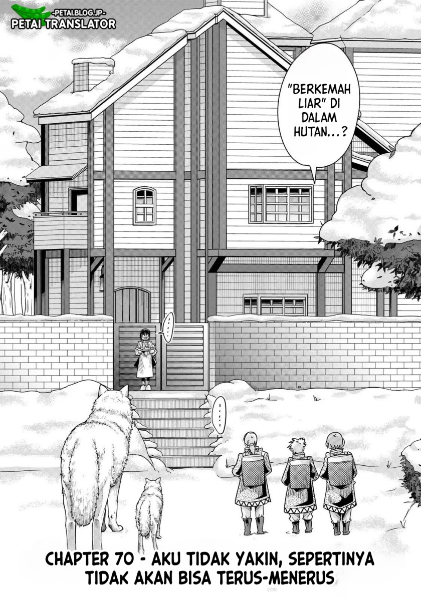 I Don’t Really Get It but It Looks Like I Was Reincarnated in Another World (Yoku Wakaranai keredo Isekai ni Tensei Shiteita You Desu) chapter 70