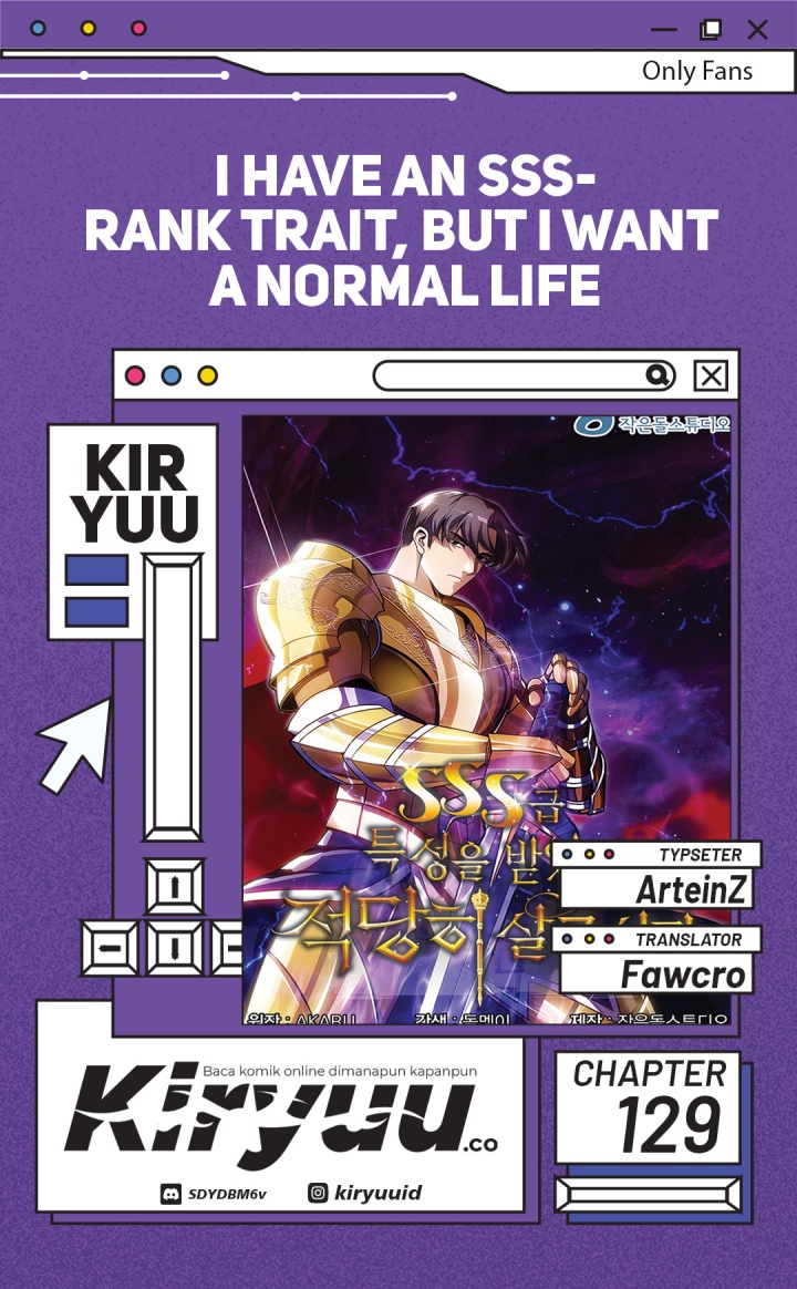 I have an SSS-rank Trait, but I want a Normal Life chapter 129