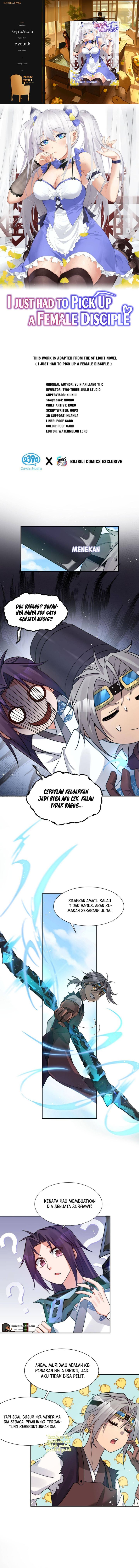 I Just Had to Pick up a Female Disciple Chapter 30 Bahasa Indonesia