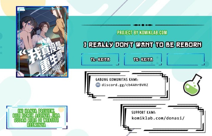 I Really Don’t Want to Be Reborn chapter 9