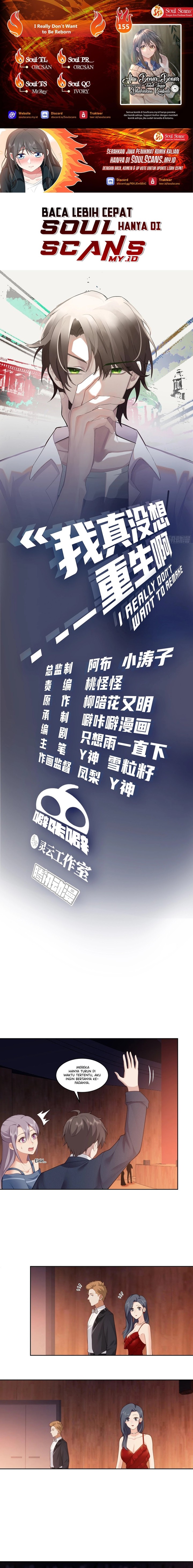 I Really Don’t Want to Be Reborn Chapter 155 Bahasa Indonesia