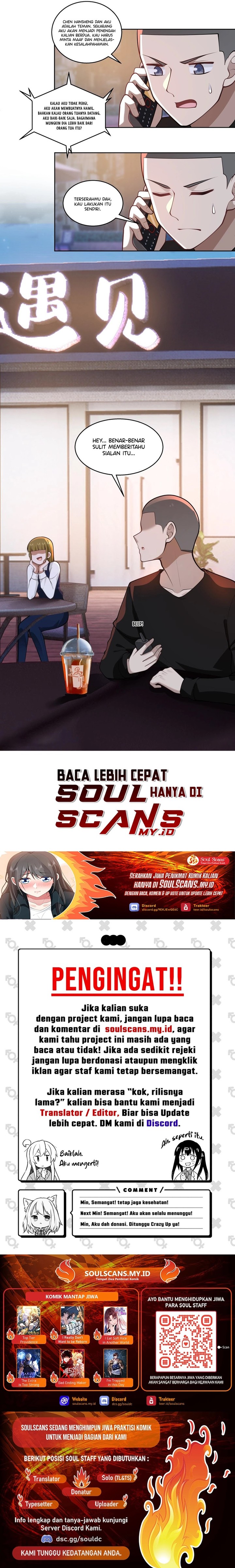 I Really Don’t Want to Be Reborn Chapter 155 Bahasa Indonesia