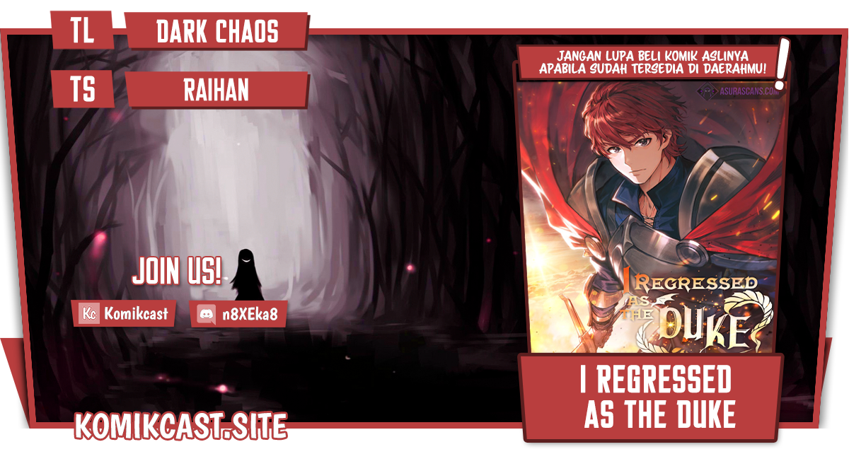 I Regressed As The Duke Chapter 56 Bahasa Indonesia