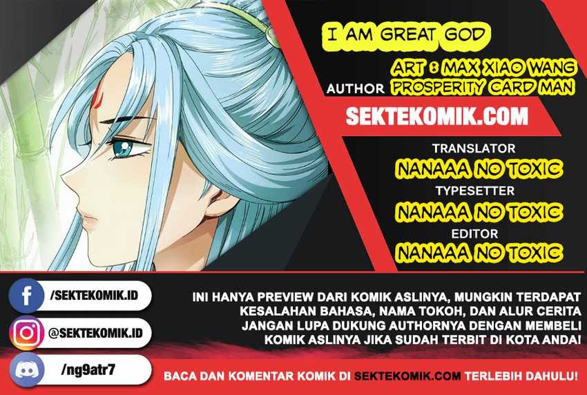 I am a Great God Chapter 52 Bahasa Indonesia