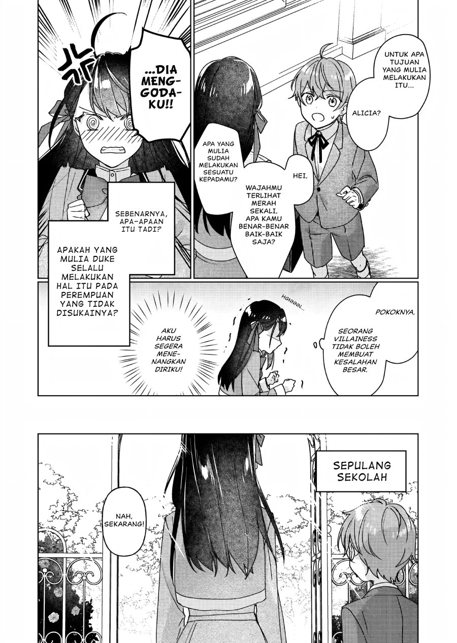 I’ll Become a Villainess That Will Go Down in History (Rekishi Ni Nokoru Akujo Ni Naru Zo: Akuyaku Reijou Ni Naru Hodo Ouji No Dekiai Wa Kasoku Suru You Desu!) chapter 9