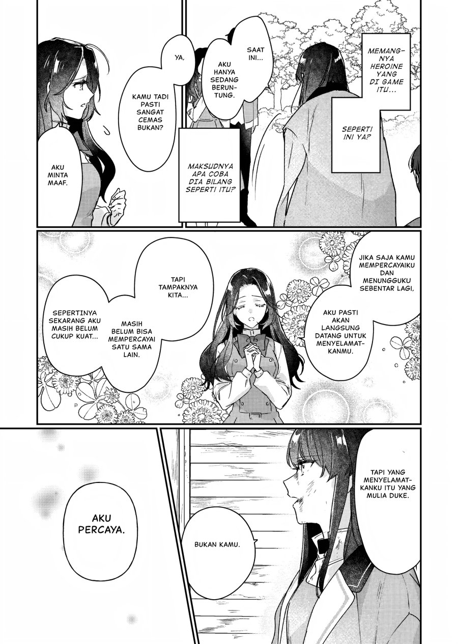 I’ll Become a Villainess That Will Go Down in History (Rekishi Ni Nokoru Akujo Ni Naru Zo: Akuyaku Reijou Ni Naru Hodo Ouji No Dekiai Wa Kasoku Suru You Desu!) chapter 12