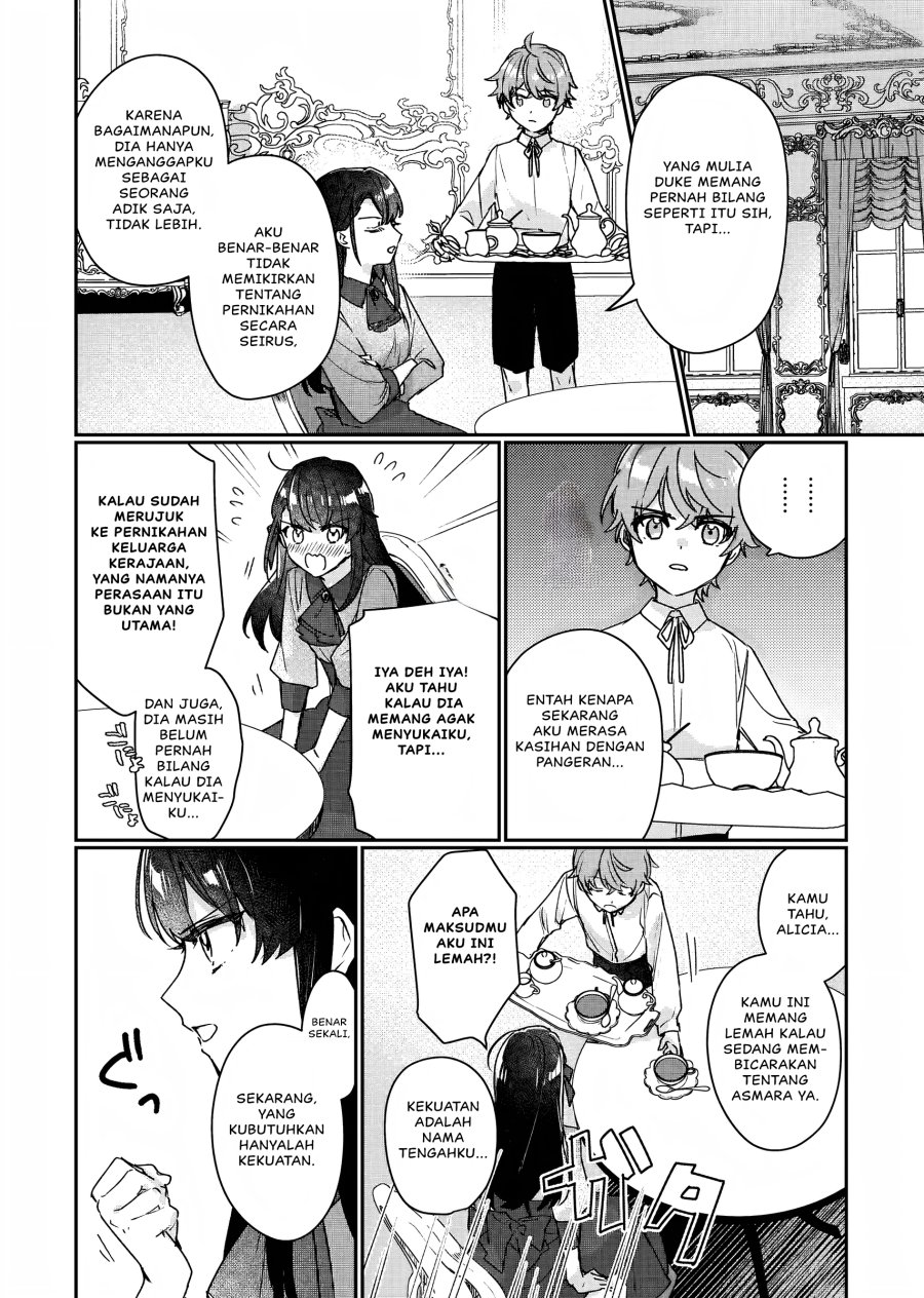 I’ll Become a Villainess That Will Go Down in History (Rekishi Ni Nokoru Akujo Ni Naru Zo: Akuyaku Reijou Ni Naru Hodo Ouji No Dekiai Wa Kasoku Suru You Desu!) chapter 12