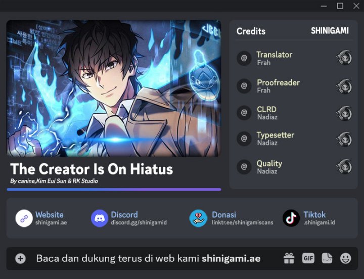 I’ll be Taking a Break for Personal Reasons (The Creator is On Hiatus) chapter 95