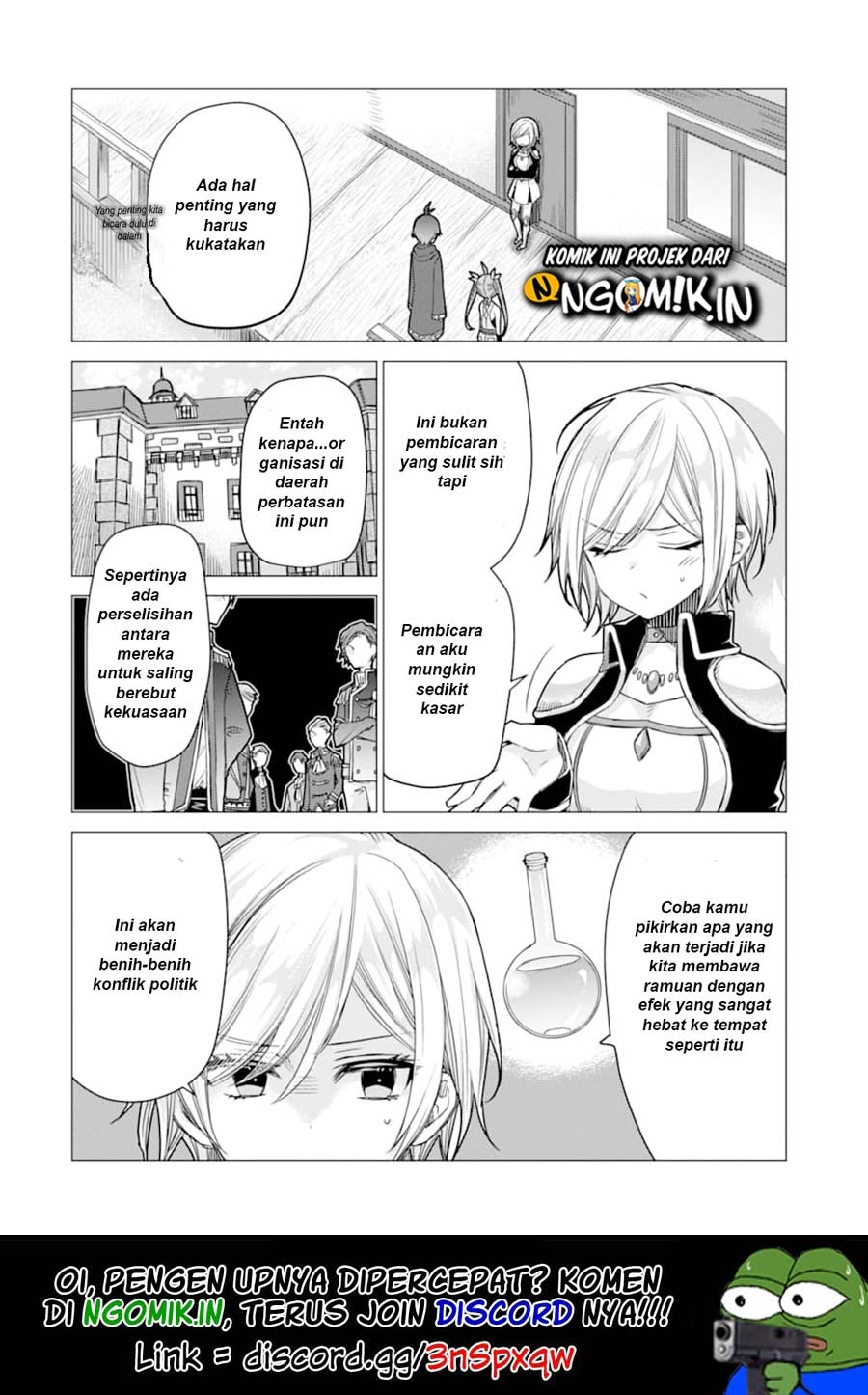 I was fired as an Adventurer, so I became an Alchemist!~ Frontier development? Alright, leave it to me! Chapter 05 Bahasa Indonesia