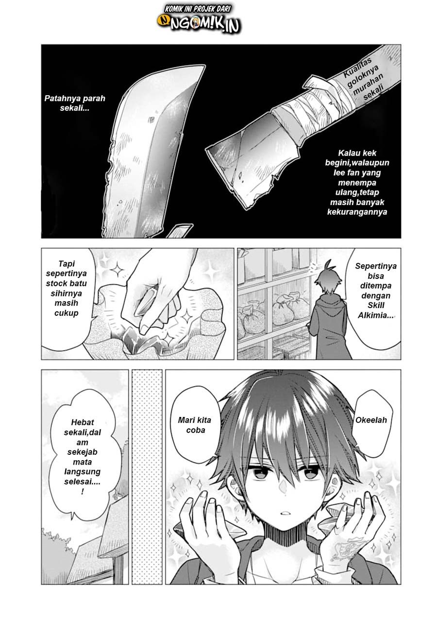 I was fired as an Adventurer, so I became an Alchemist!~ Frontier development? Alright, leave it to me! Chapter 05 Bahasa Indonesia