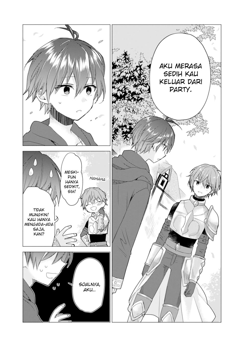 I was fired as an Adventurer, so I became an Alchemist!~ Frontier development? Alright, leave it to me! Chapter 08 Bahasa Indonesia