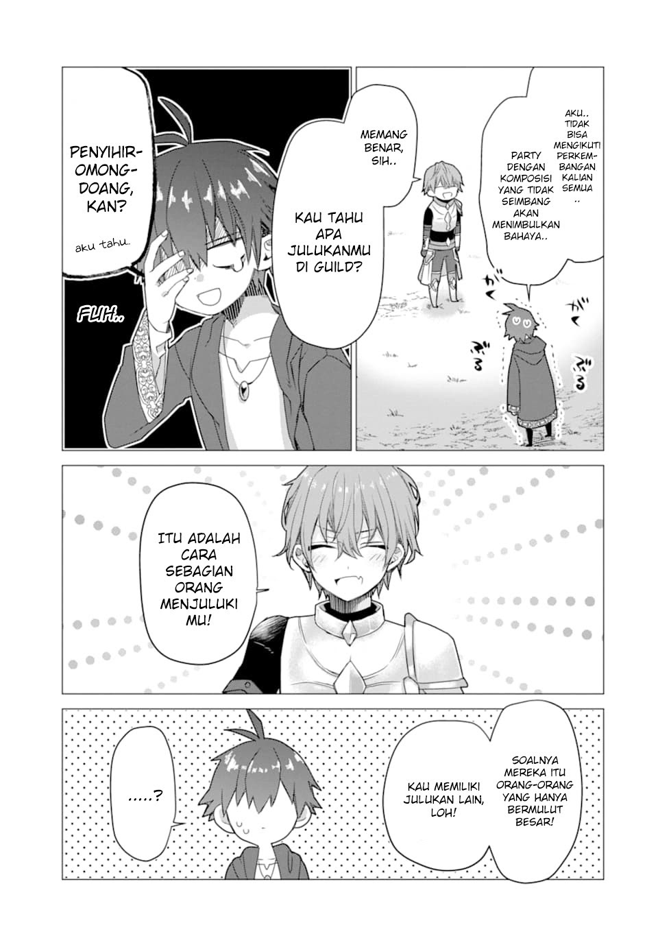 I was fired as an Adventurer, so I became an Alchemist!~ Frontier development? Alright, leave it to me! Chapter 08 Bahasa Indonesia