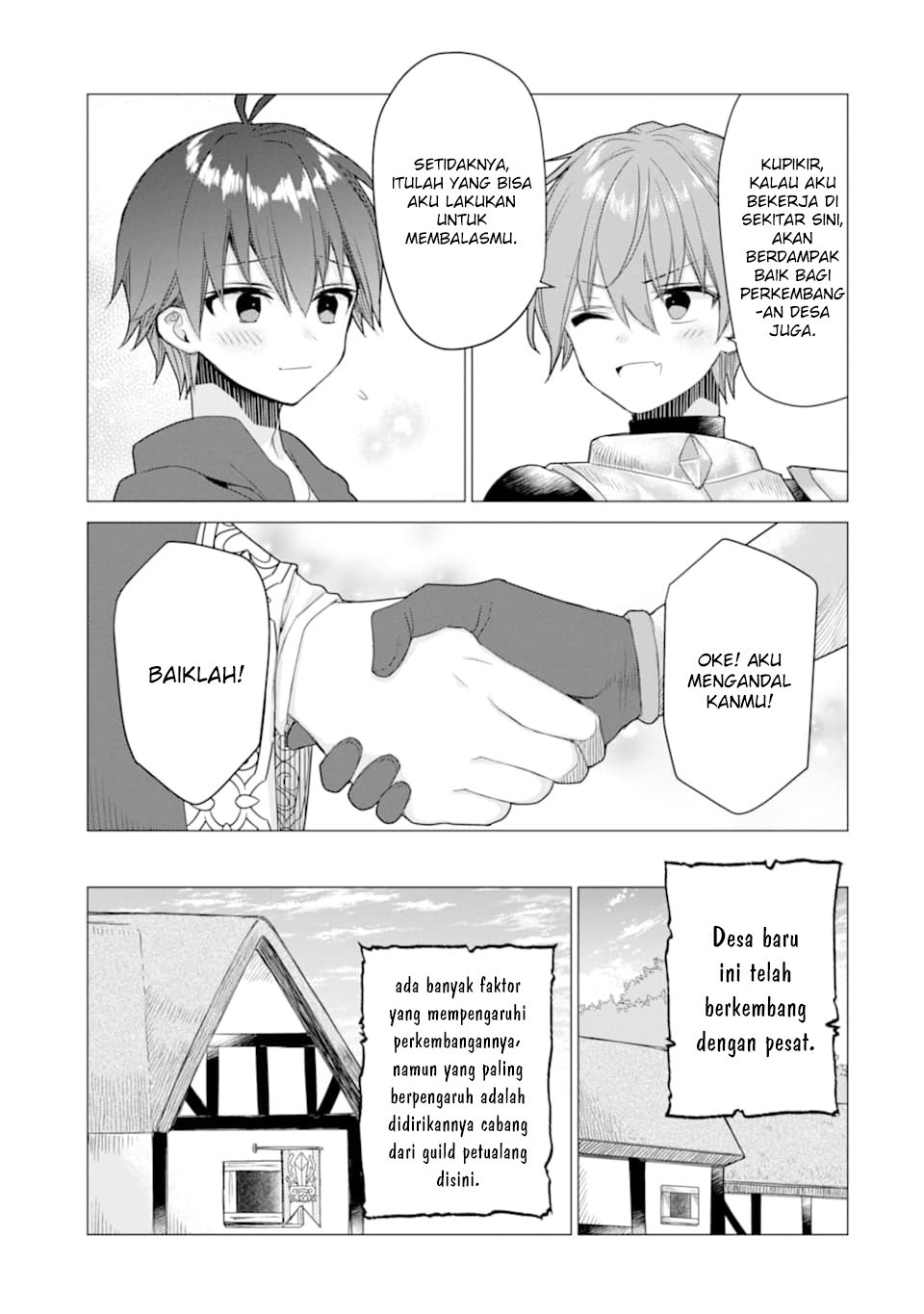 I was fired as an Adventurer, so I became an Alchemist!~ Frontier development? Alright, leave it to me! Chapter 08 Bahasa Indonesia