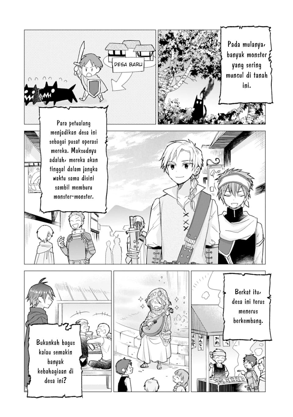 I was fired as an Adventurer, so I became an Alchemist!~ Frontier development? Alright, leave it to me! Chapter 08 Bahasa Indonesia