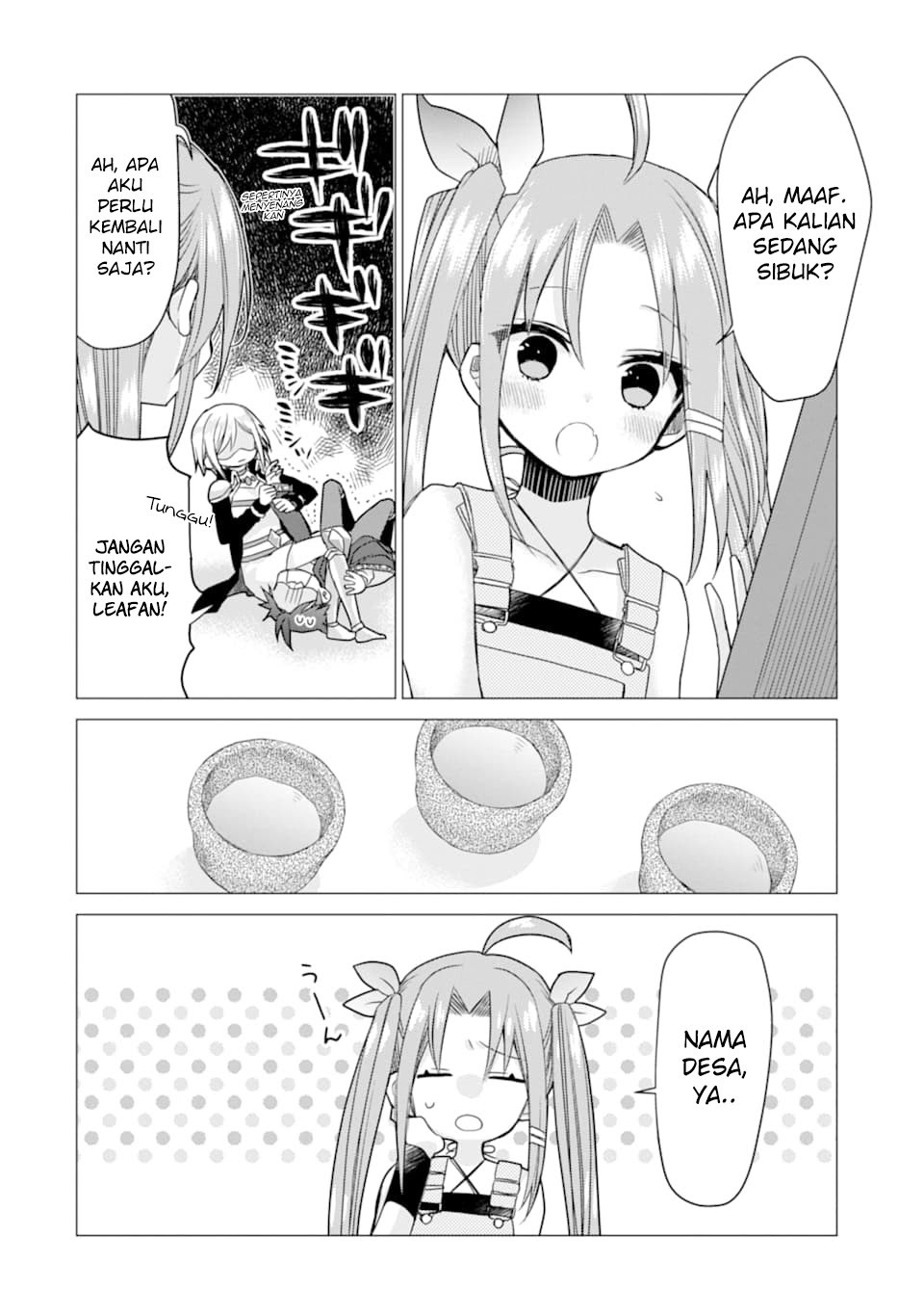 I was fired as an Adventurer, so I became an Alchemist!~ Frontier development? Alright, leave it to me! Chapter 08 Bahasa Indonesia