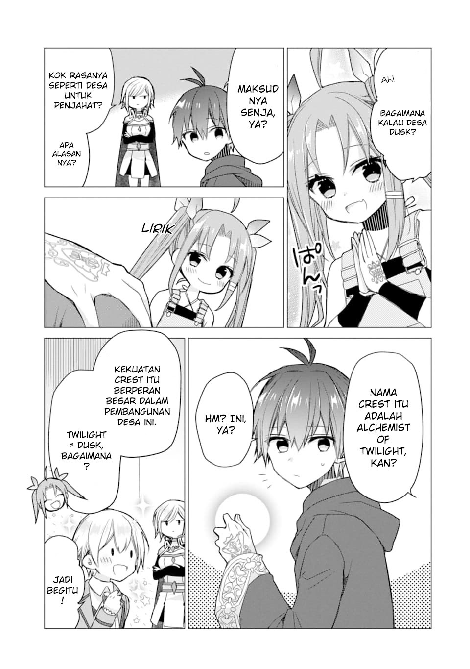 I was fired as an Adventurer, so I became an Alchemist!~ Frontier development? Alright, leave it to me! Chapter 08 Bahasa Indonesia