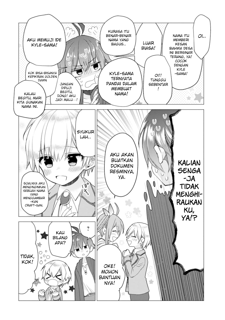 I was fired as an Adventurer, so I became an Alchemist!~ Frontier development? Alright, leave it to me! Chapter 08 Bahasa Indonesia