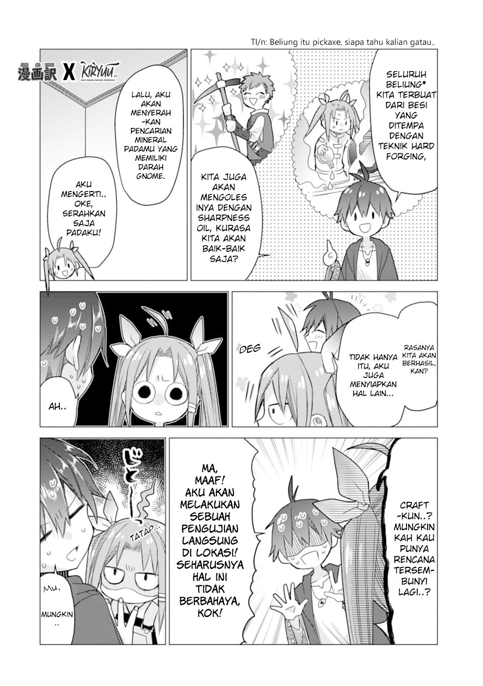 I was fired as an Adventurer, so I became an Alchemist!~ Frontier development? Alright, leave it to me! Chapter 08 Bahasa Indonesia