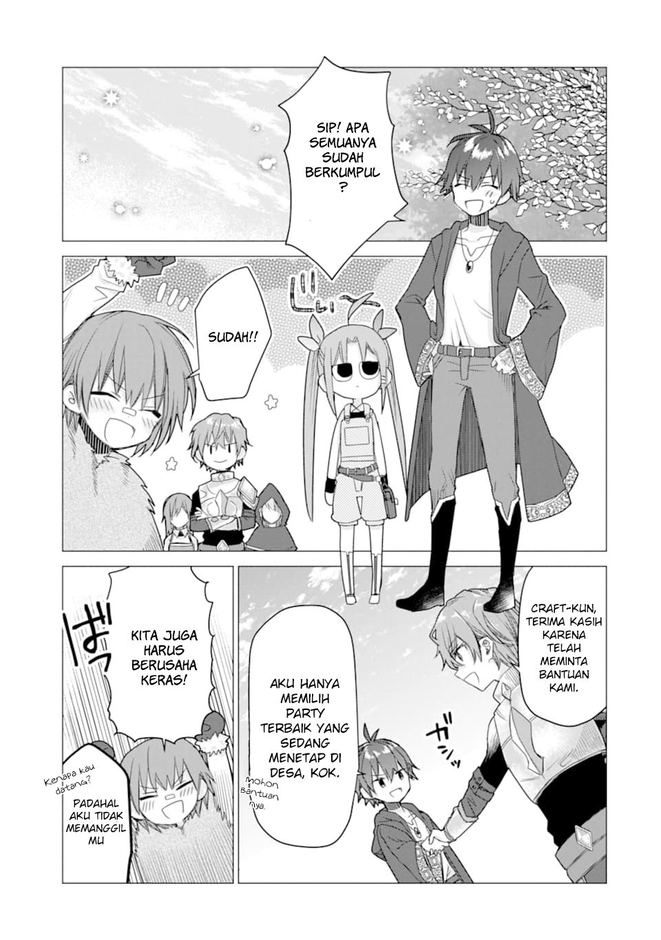 I was fired as an Adventurer, so I became an Alchemist!~ Frontier development? Alright, leave it to me! Chapter 08 Bahasa Indonesia