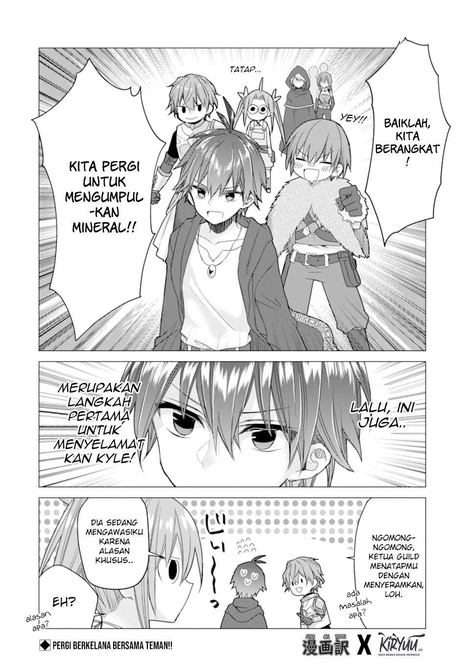 I was fired as an Adventurer, so I became an Alchemist!~ Frontier development? Alright, leave it to me! Chapter 08 Bahasa Indonesia