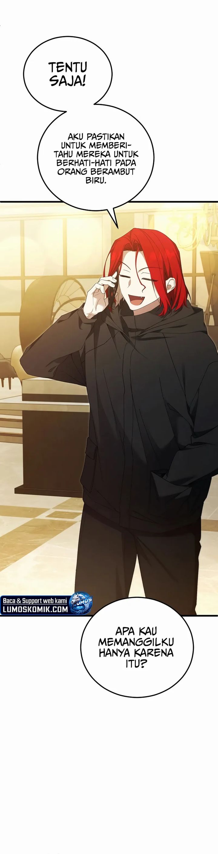 I’ll Retire After Saving the World Chapter 69 Bahasa Indonesia