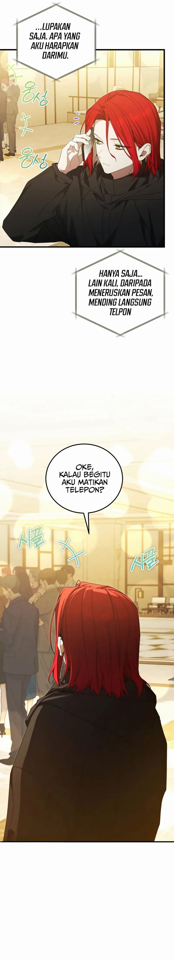 I’ll Retire After Saving the World Chapter 69 Bahasa Indonesia