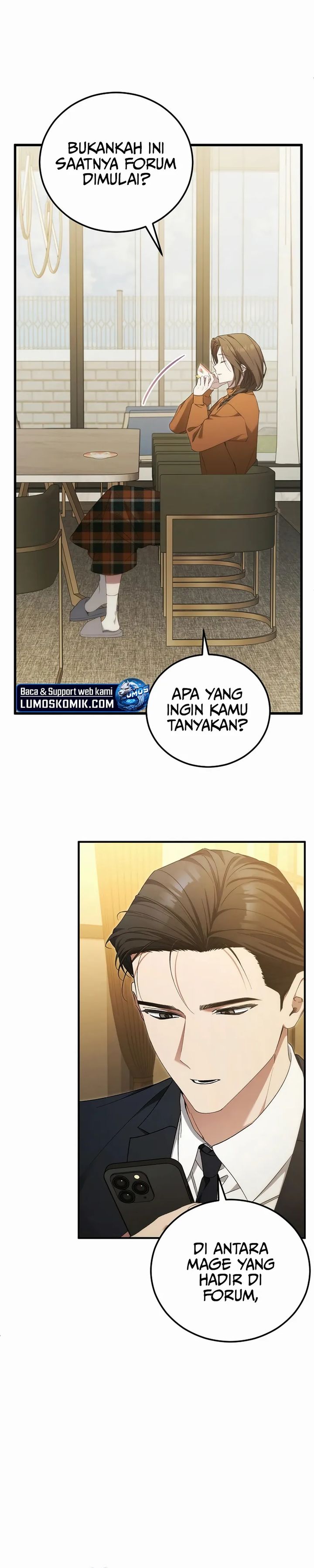 I’ll Retire After Saving the World Chapter 69 Bahasa Indonesia