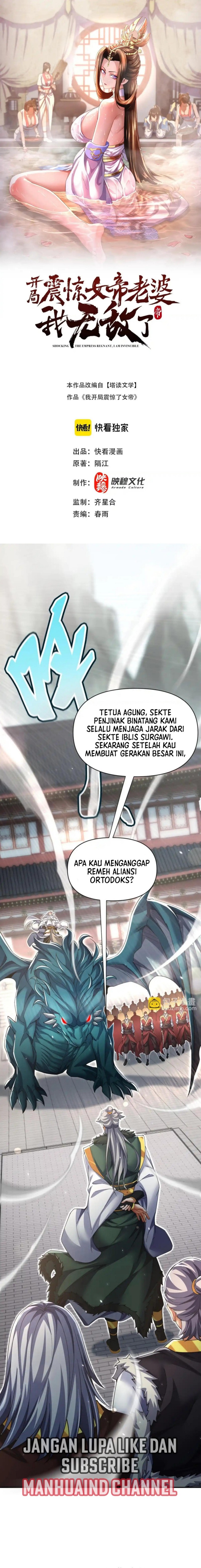 Invincible After Shocking My Empress Wife Chapter 98 Bahasa Indonesia