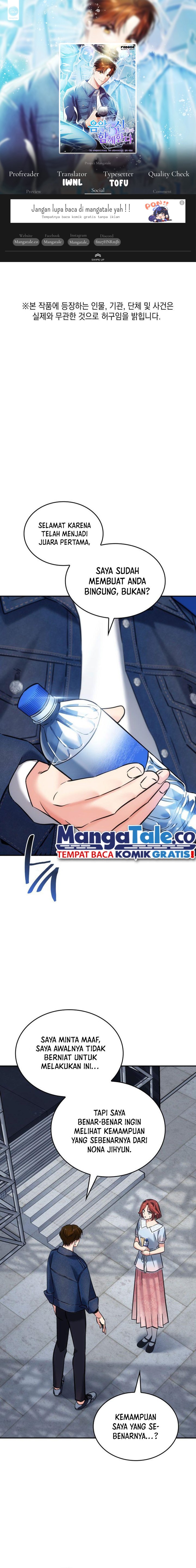 I Am With the Music Immortals Chapter 25 Bahasa Indonesia