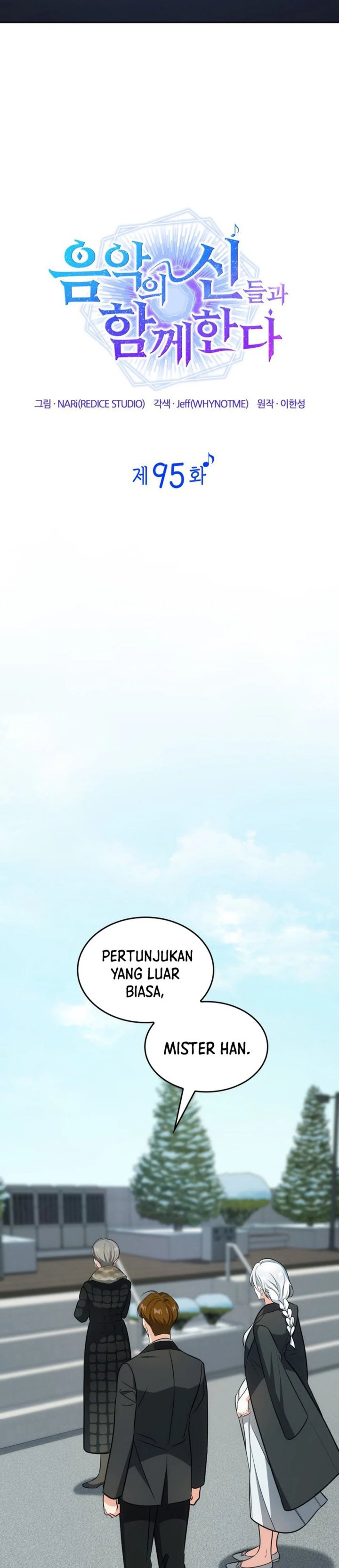 I Am With the Music Immortals Chapter 95 Bahasa Indonesia