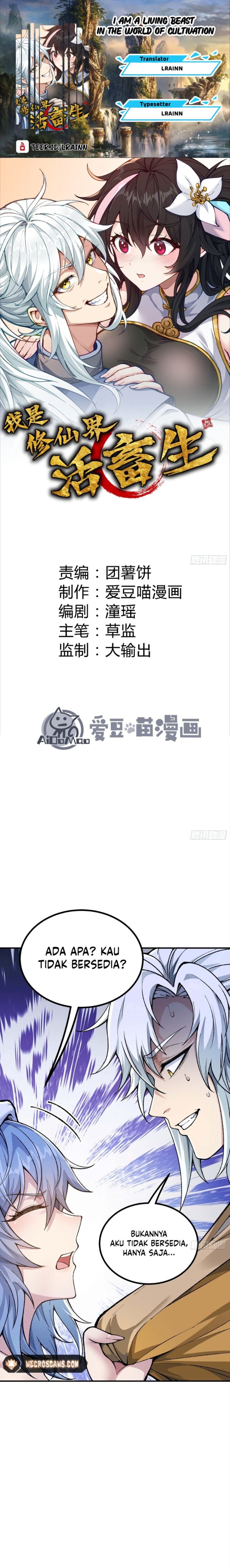 I Am a Living Beast in the World of Cultivation Chapter 04 Bahasa Indonesia