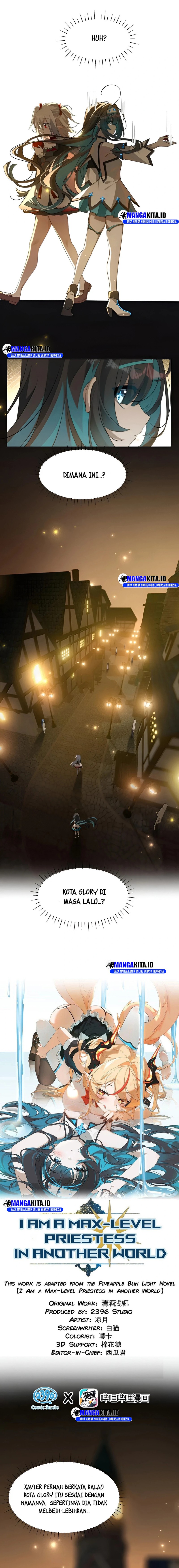 I Am a Max-Level Priestess in Another World Chapter 20 Bahasa Indonesia