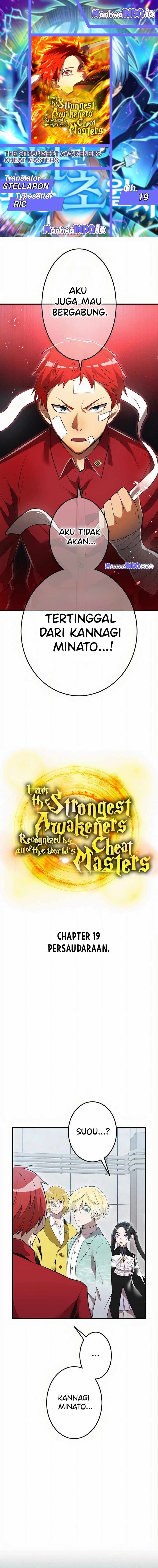 I Am the Strongest Awakeners, Recognized by All of the World’s Cheat Masters chapter 19