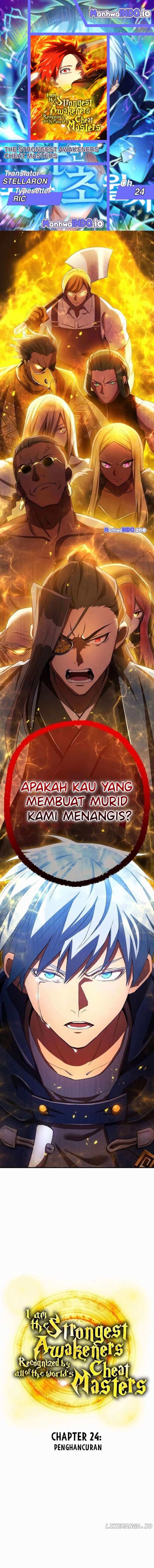 I Am the Strongest Awakeners, Recognized by All of the World’s Cheat Masters chapter 24