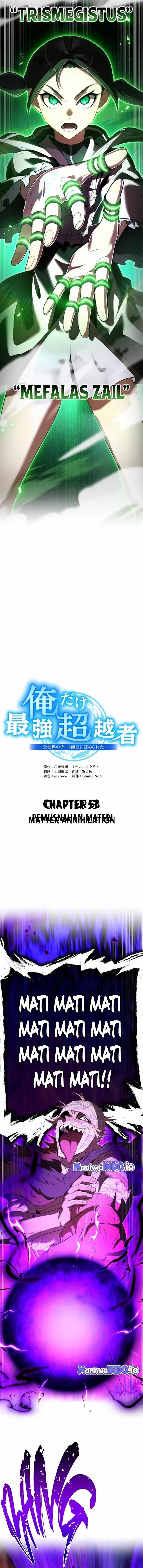 I Am the Strongest Awakeners, Recognized by All of the World’s Cheat Masters Chapter 53 Bahasa Indonesia