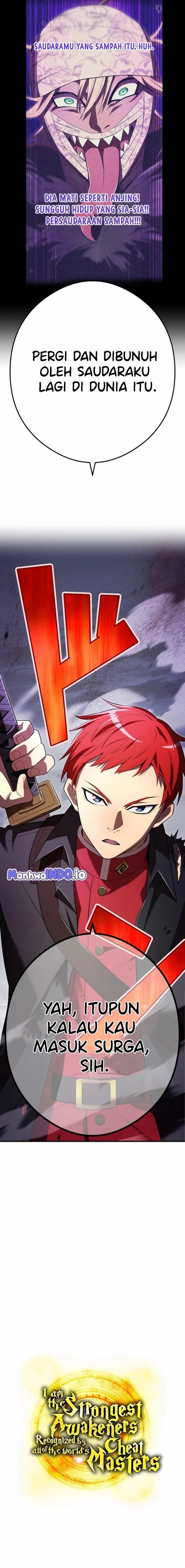 I Am the Strongest Awakeners, Recognized by All of the World’s Cheat Masters Chapter 53 Bahasa Indonesia
