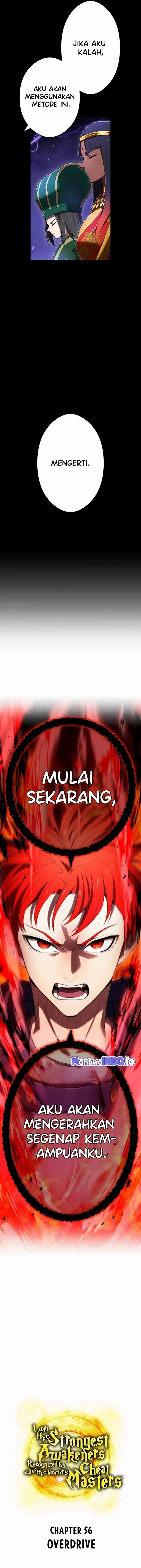 I Am the Strongest Awakeners, Recognized by All of the World’s Cheat Masters Chapter 56 Bahasa Indonesia