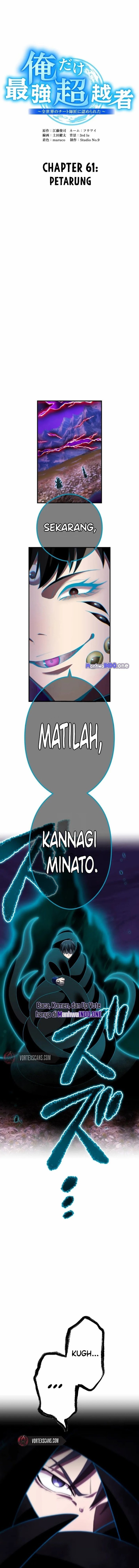 I Am the Strongest Awakeners, Recognized by All of the World’s Cheat Masters Chapter 61 Bahasa Indonesia