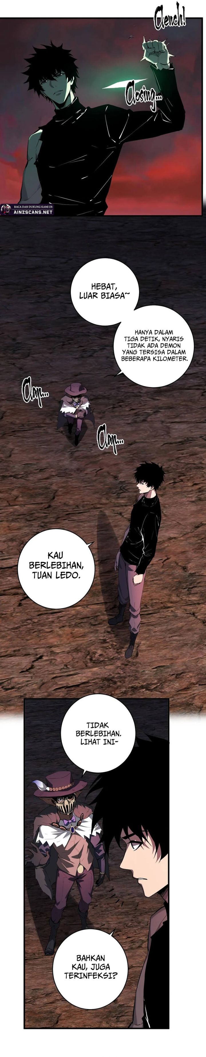 I Am the Virus Monarch Chapter 66 Bahasa Indonesia