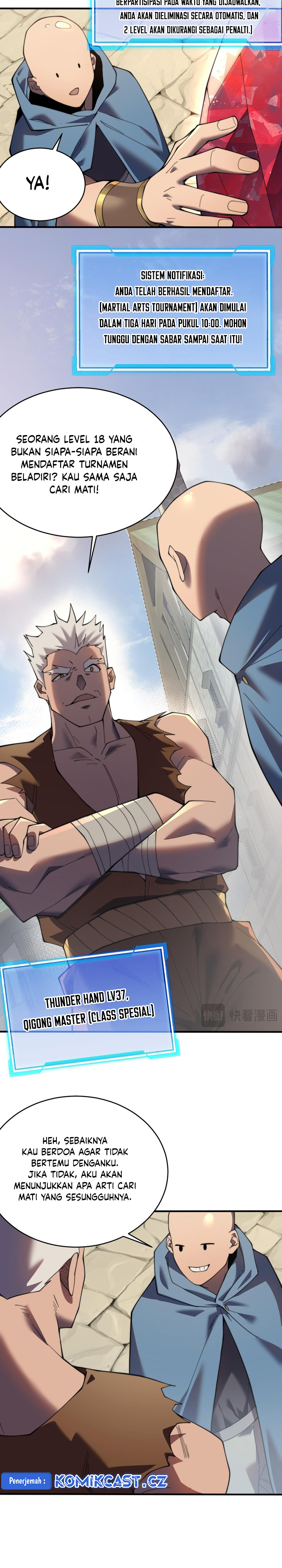 I Became The Game’s Biggest Villain Chapter 56 Bahasa Indonesia