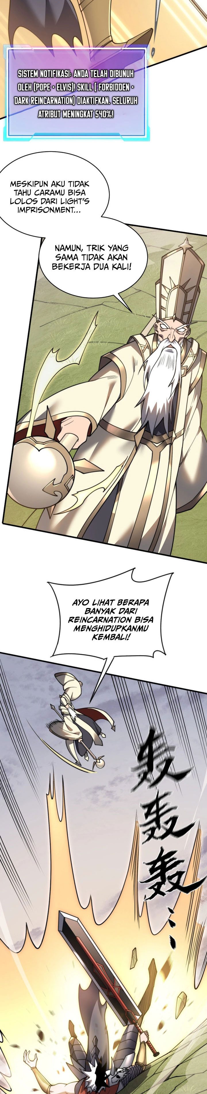 I Became The Game’s Biggest Villain Chapter 117 Bahasa Indonesia