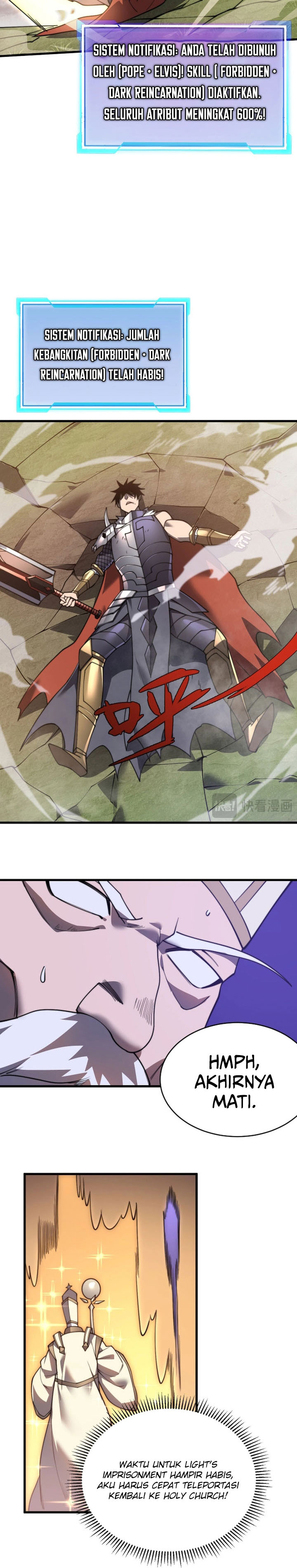 I Became The Game’s Biggest Villain Chapter 117 Bahasa Indonesia