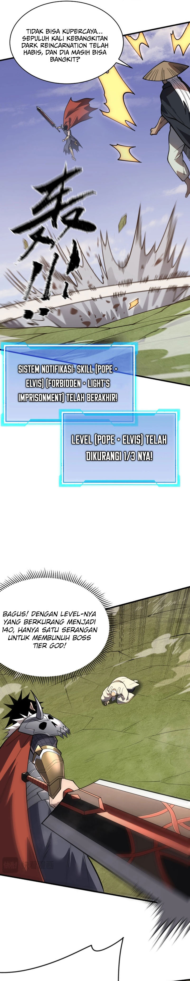 I Became The Game’s Biggest Villain Chapter 117 Bahasa Indonesia