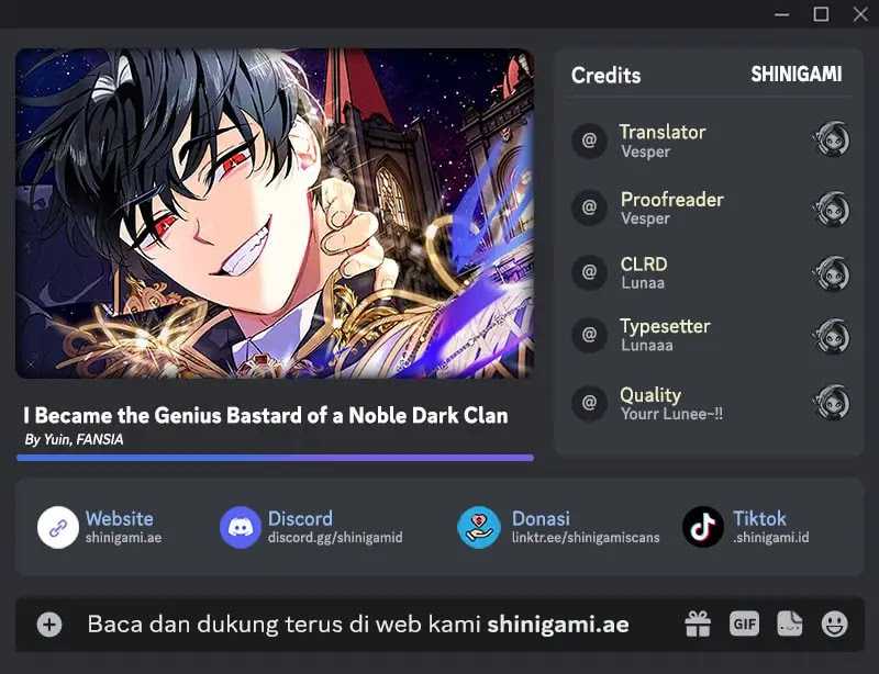 I Became The Genius Bastard Of A Noble Dark Clan chapter 9