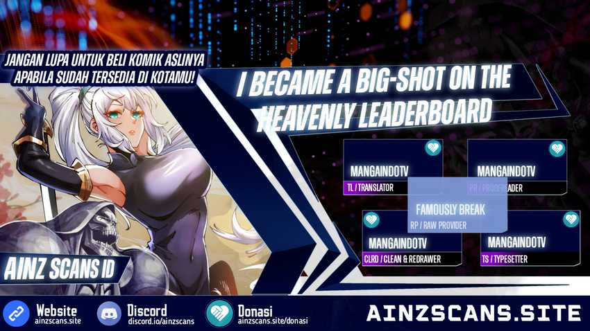 I Became a Big-Shot on the Heavenly Leaderboard Chapter 05 Bahasa Indonesia