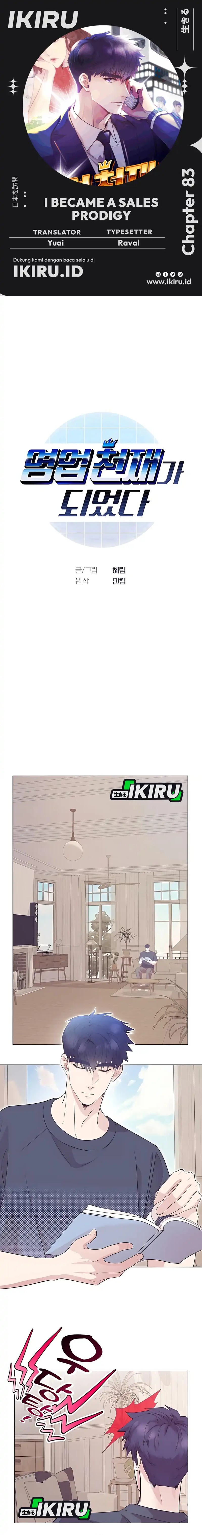 I Became a Sales Prodigy Chapter 83 Bahasa Indonesia