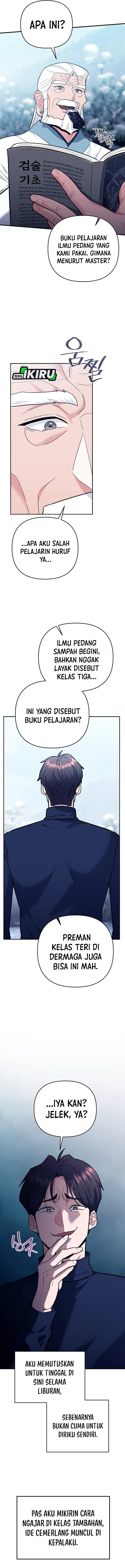 I Became a Swordsmanship Instructor at the Academy Chapter 34 Bahasa Indonesia