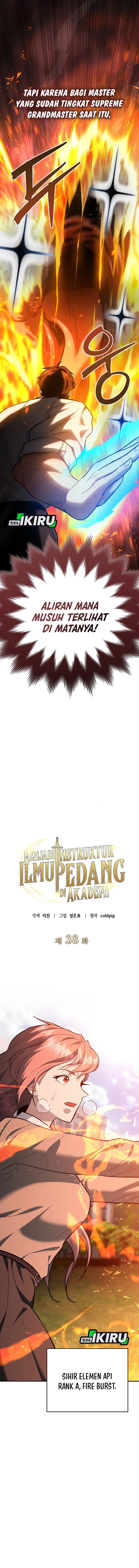 I Became a Swordsmanship Instructor at the Academy Chapter 38 Bahasa Indonesia