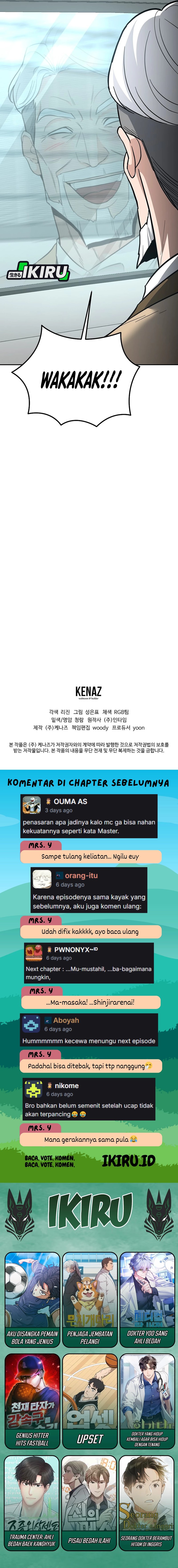 I Became a Swordsmanship Instructor at the Academy Chapter 38 Bahasa Indonesia