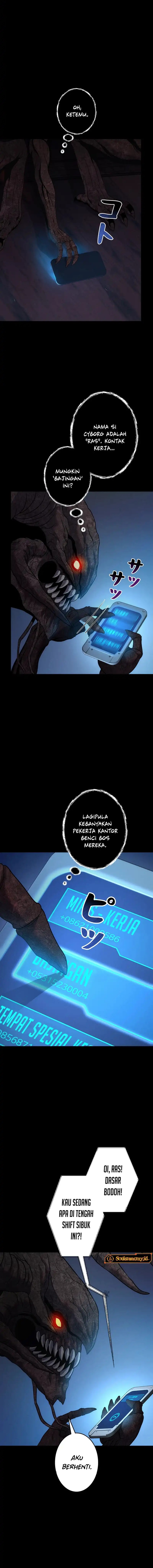 I Became an Evolving Space Monster Chapter 34 Bahasa Indonesia